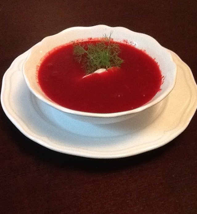 bowl of borscht