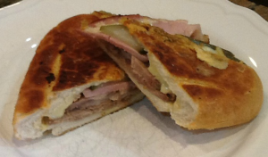 Cubano Sandwich close-up