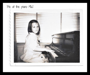 Nancy at the piano
